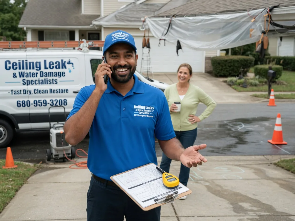 Ceiling Leak Cleanup North Sutton, NH FAQs